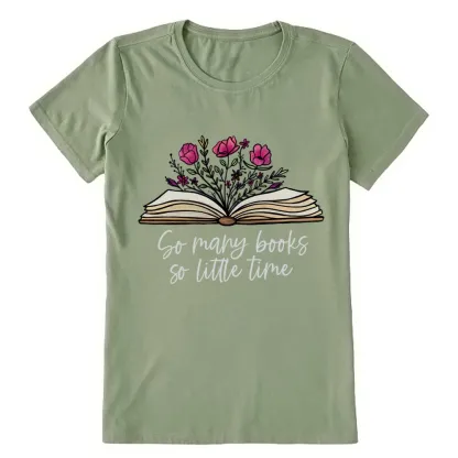 Pagewings So Many Books So Little Time Unisex Classic T-shirt