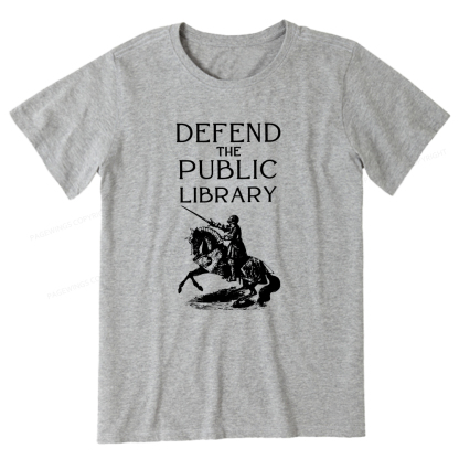 Pagewings Defend The Public Library Unisex Classic T-shirt