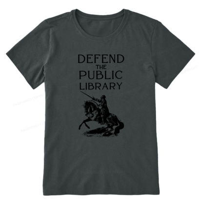 Pagewings Defend The Public Library Unisex Classic T-shirt