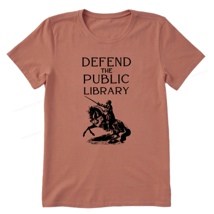 Pagewings Defend The Public Library Unisex Classic T-shirt