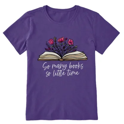 Pagewings So Many Books So Little Time Unisex Classic T-shirt