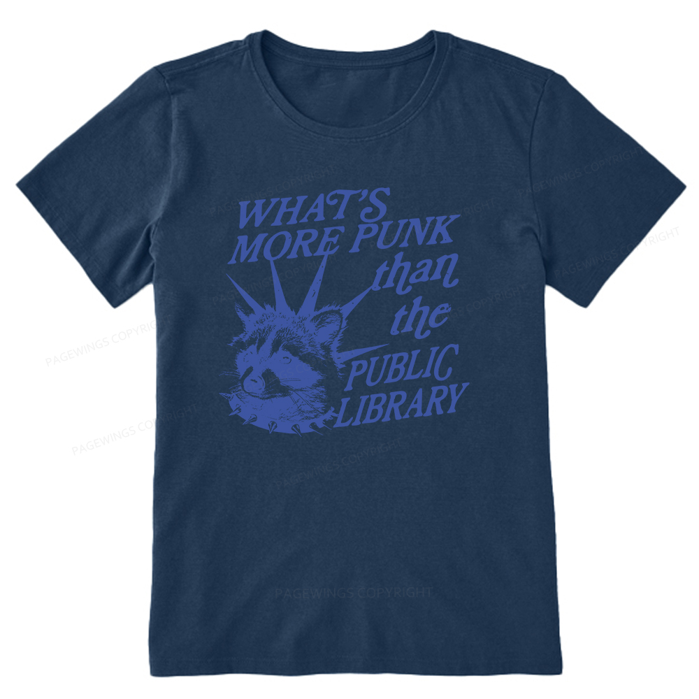 Pagewings What’s More Punk Than The Public Library  Unisex Classic T-shirt