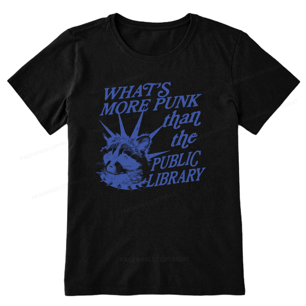 Pagewings What’s More Punk Than The Public Library  Unisex Classic T-shirt
