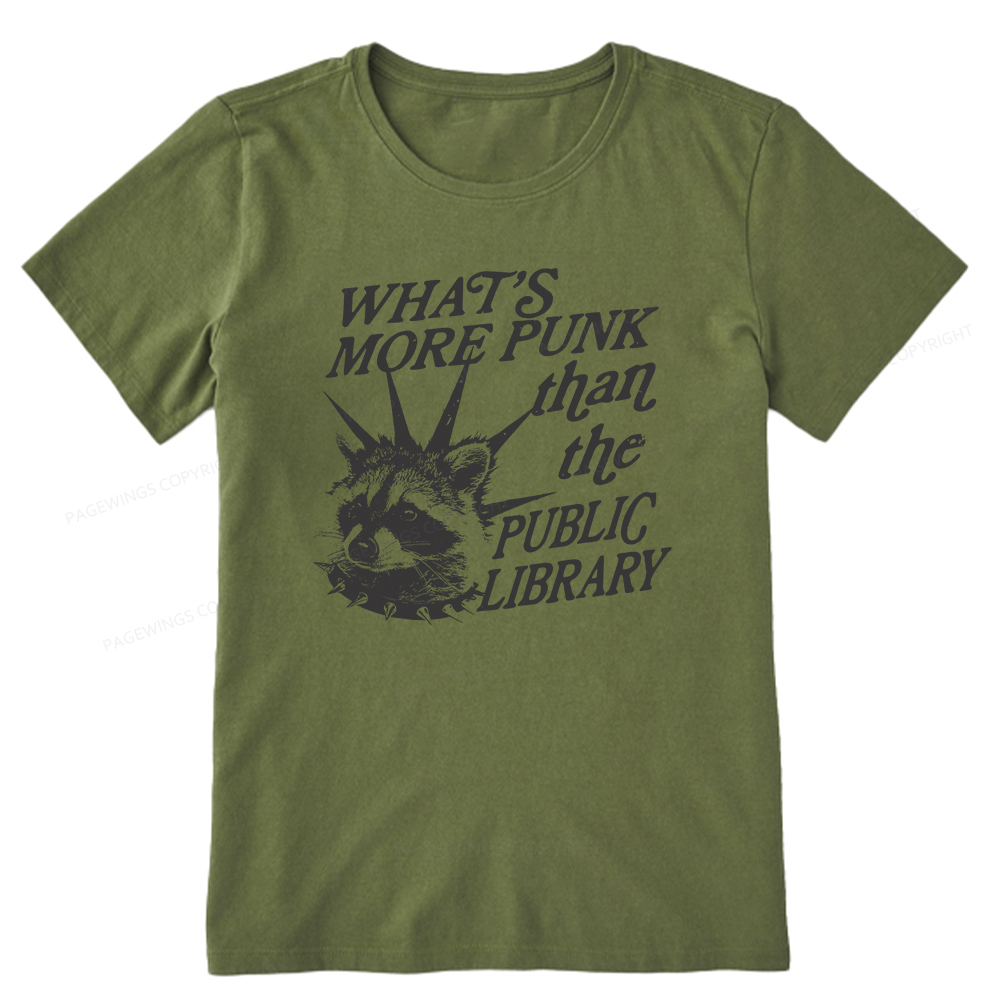 Pagewings What’s More Punk Than The Public Library  Unisex Classic T-shirt
