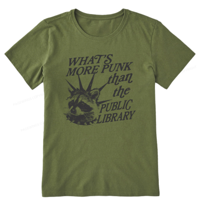 Pagewings What’s More Punk Than The Public Library  Unisex Classic T-shirt
