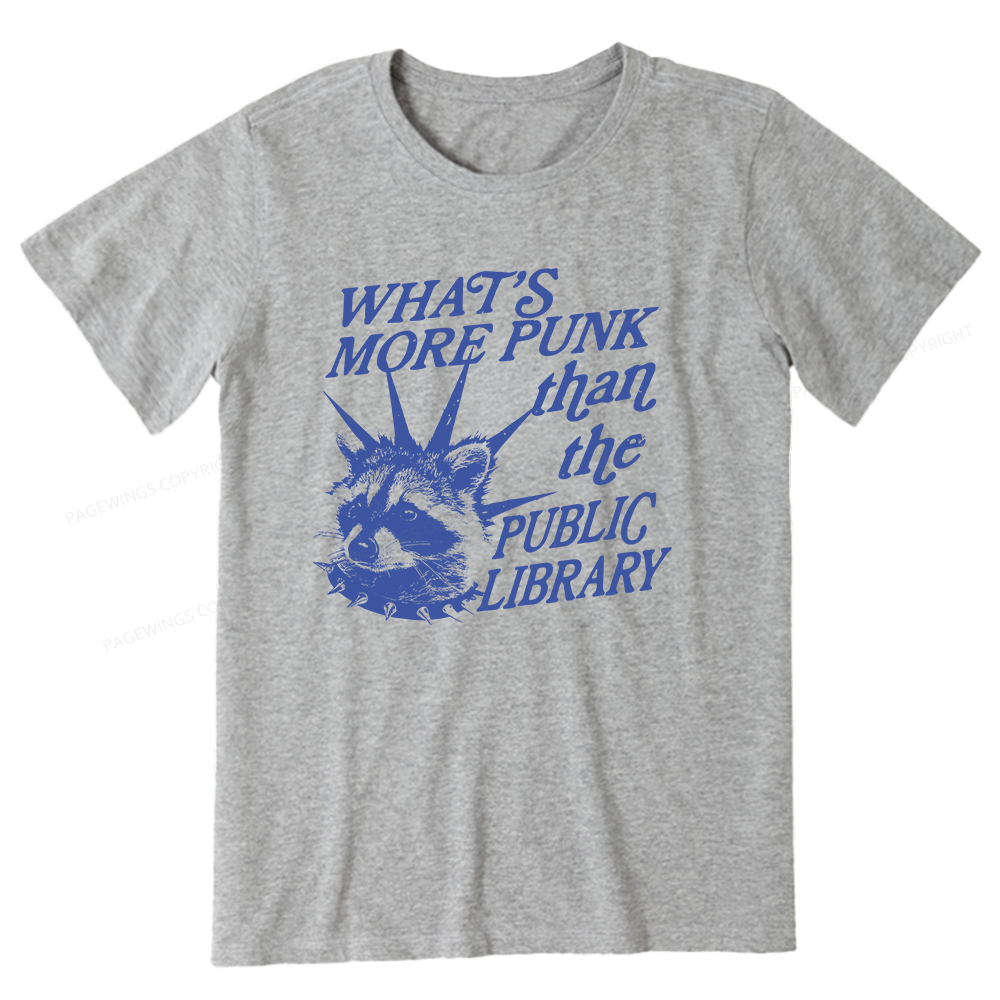 Pagewings What’s More Punk Than The Public Library  Unisex Classic T-shirt