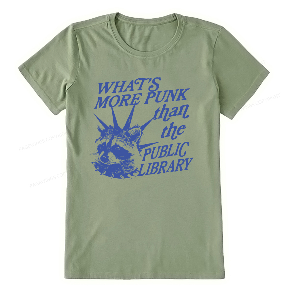 Pagewings What’s More Punk Than The Public Library  Unisex Classic T-shirt
