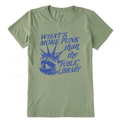 Pagewings What’s More Punk Than The Public Library  Unisex Classic T-shirt