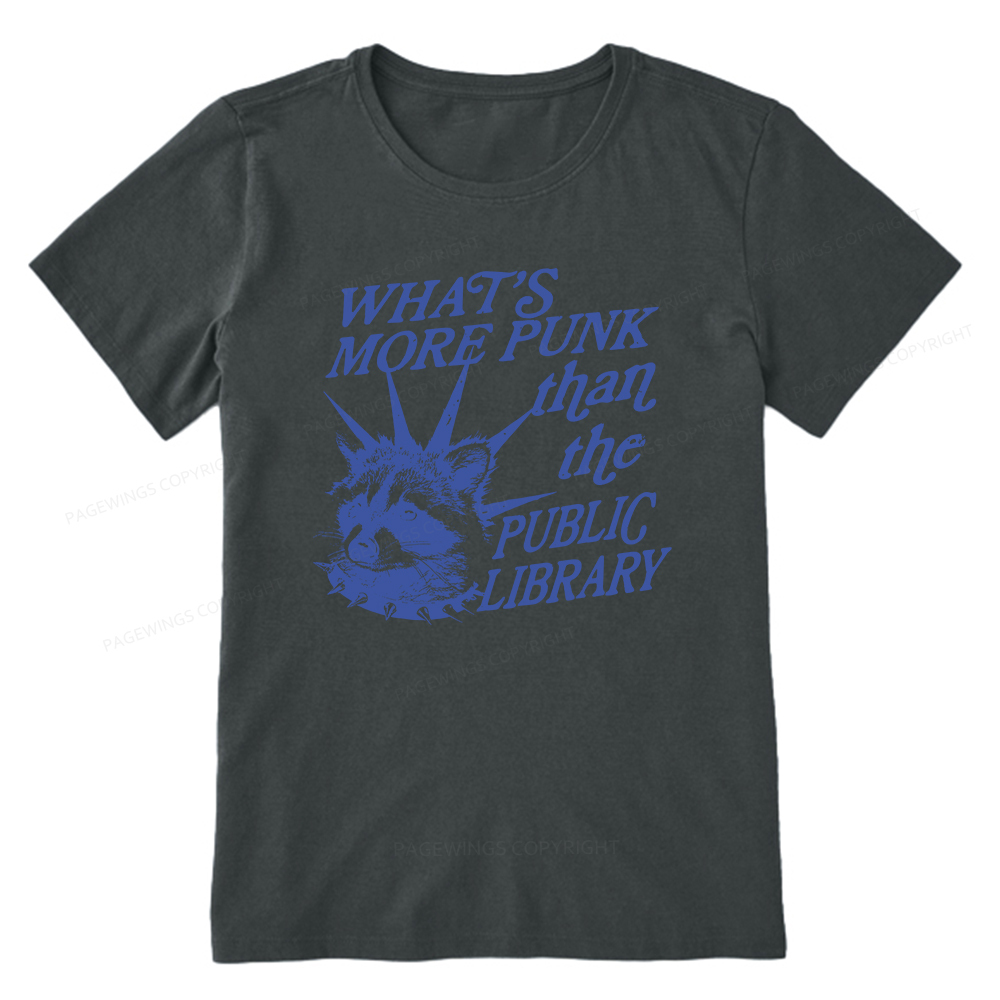 Pagewings What’s More Punk Than The Public Library  Unisex Classic T-shirt