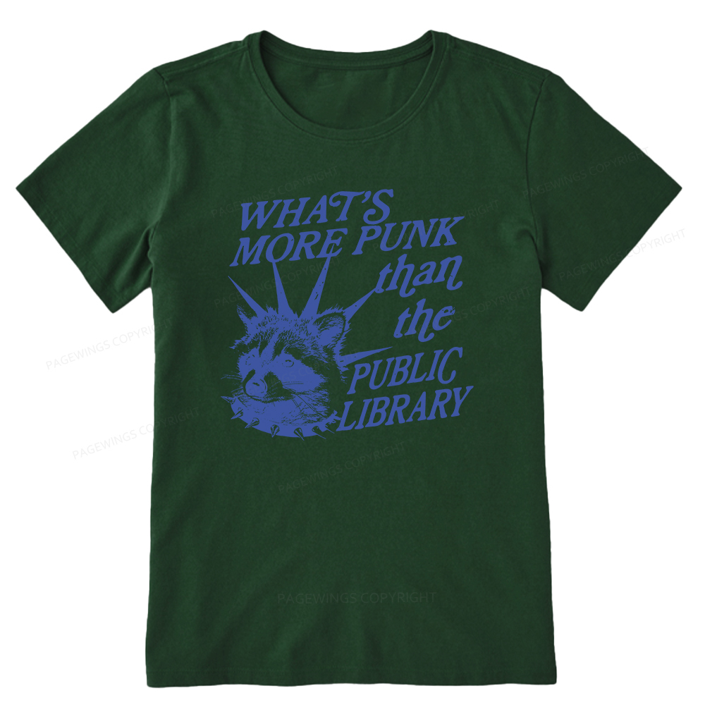 Pagewings What’s More Punk Than The Public Library  Unisex Classic T-shirt