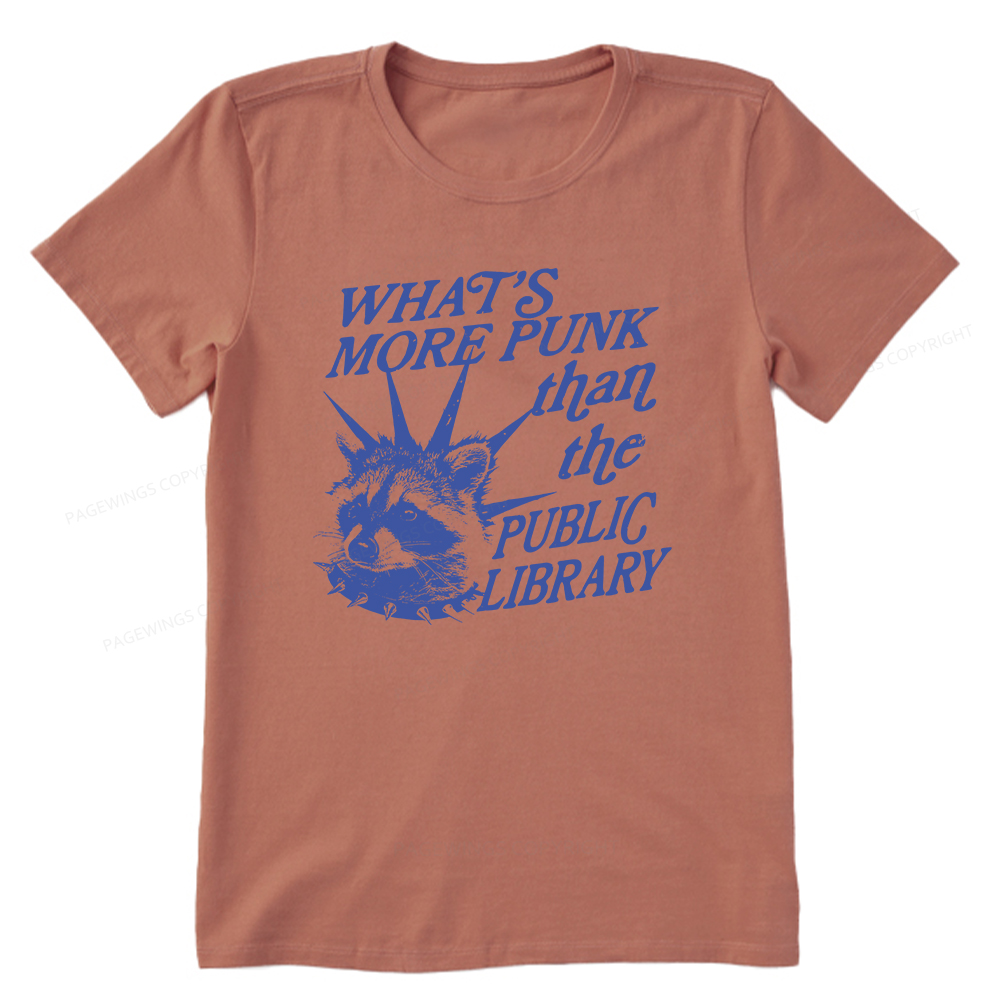 Pagewings What’s More Punk Than The Public Library  Unisex Classic T-shirt