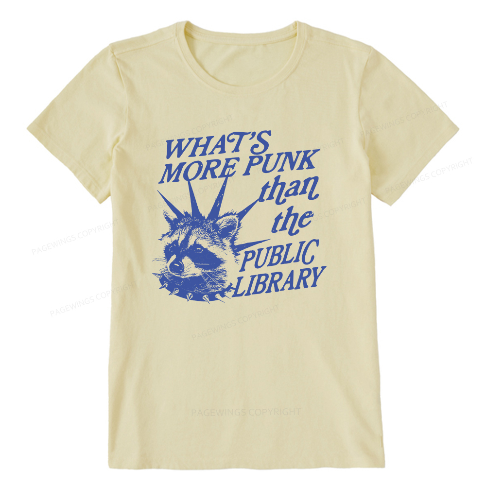 Pagewings What’s More Punk Than The Public Library  Unisex Classic T-shirt