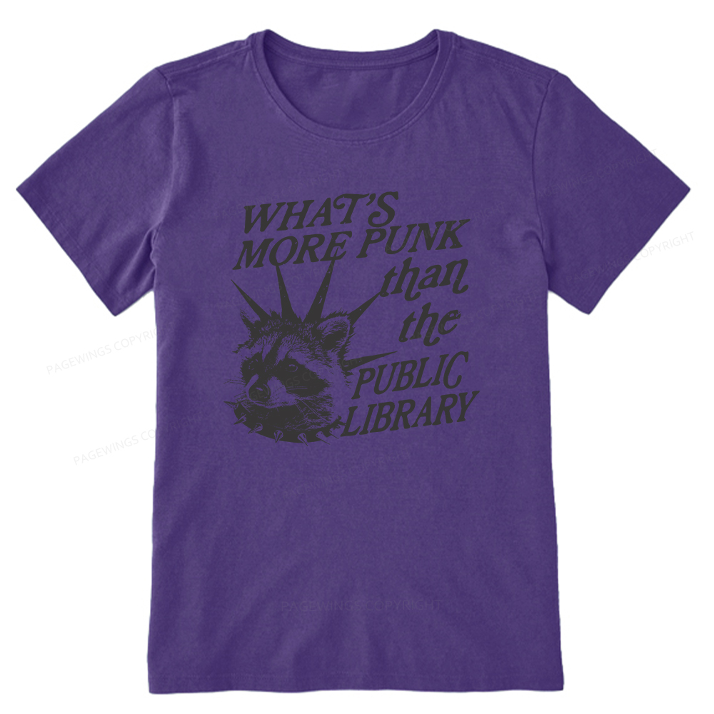Pagewings What’s More Punk Than The Public Library  Unisex Classic T-shirt