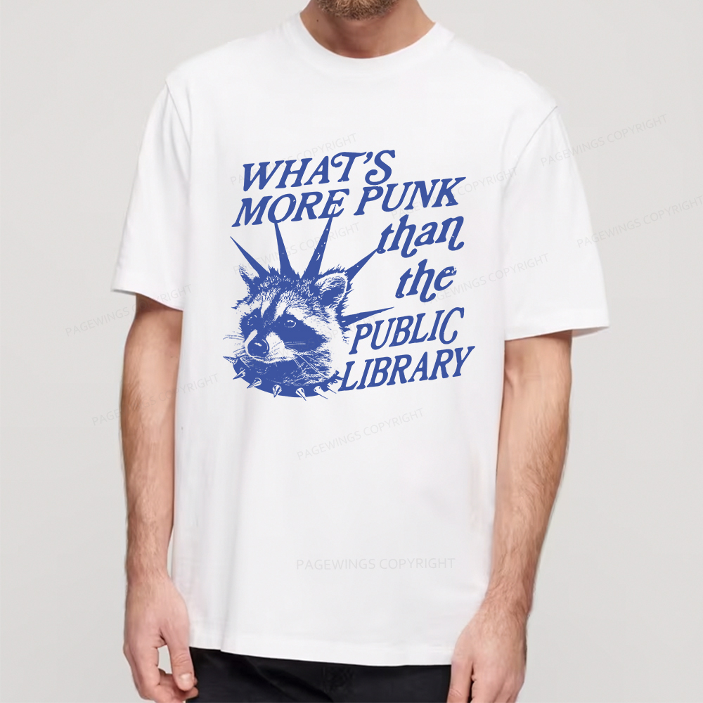 Pagewings What’s More Punk Than The Public Library  Unisex Classic T-shirt