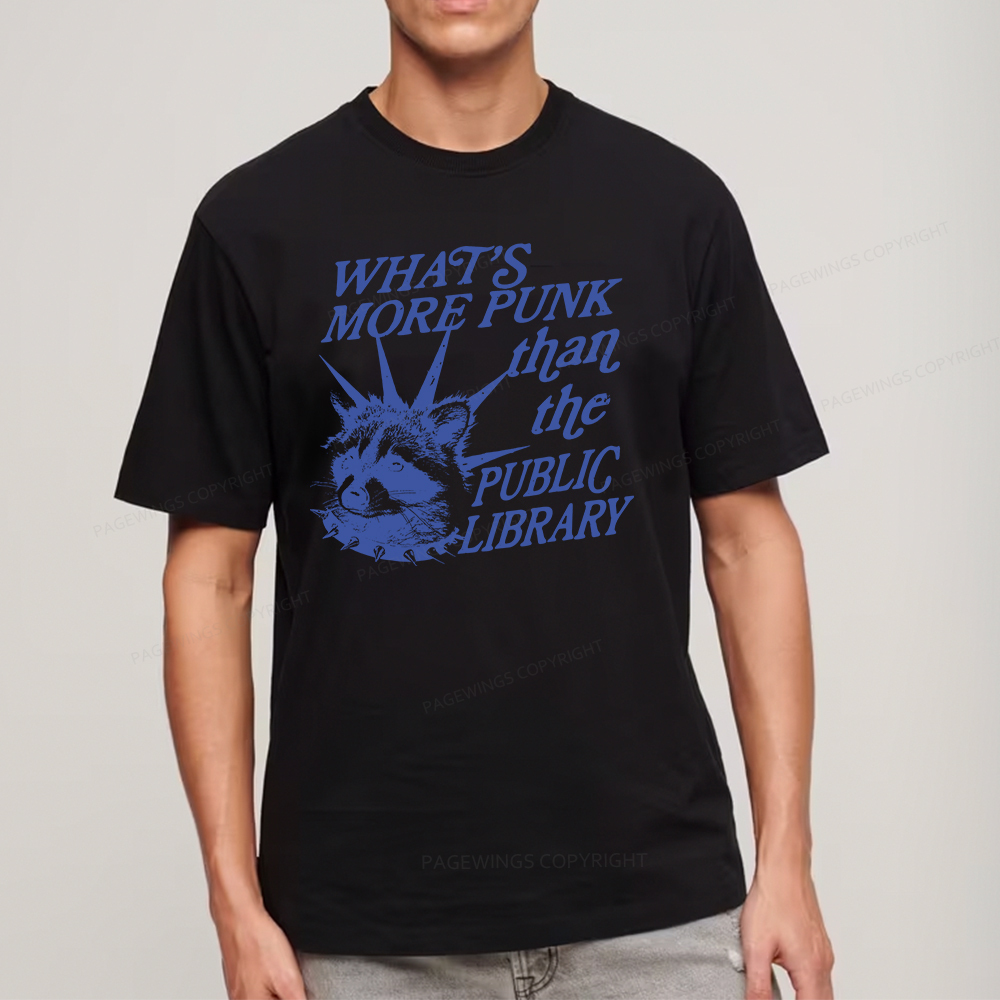 Pagewings What’s More Punk Than The Public Library  Unisex Classic T-shirt