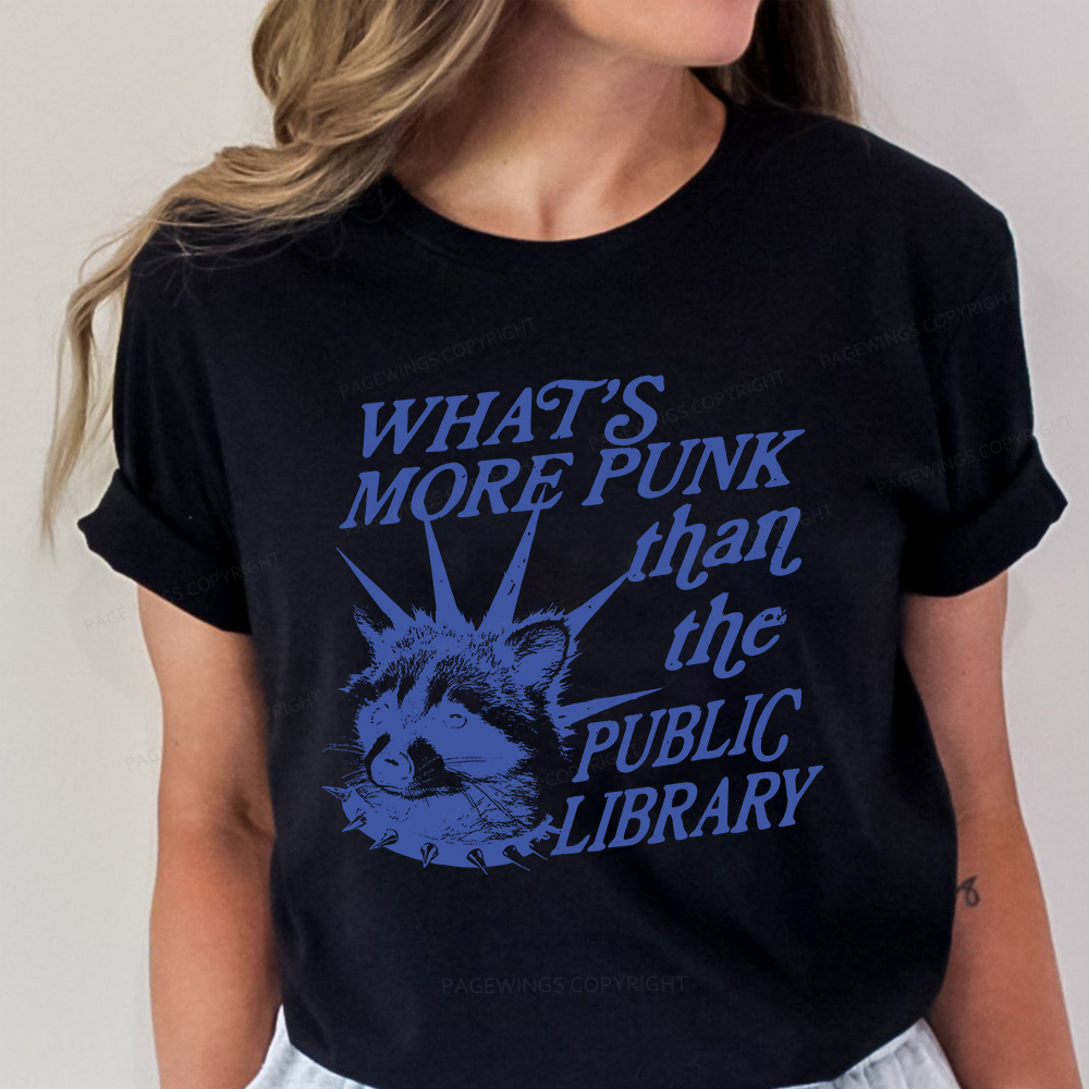 Pagewings What’s More Punk Than The Public Library  Unisex Classic T-shirt