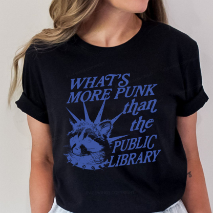 Pagewings What’s More Punk Than The Public Library  Unisex Classic T-shirt