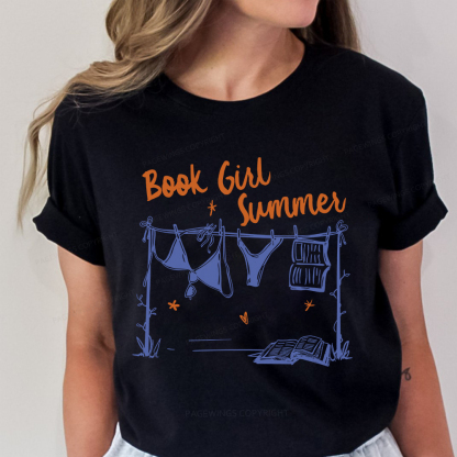 Pagewings Book Girl Summer Bookish Unisex Classic T-shirt