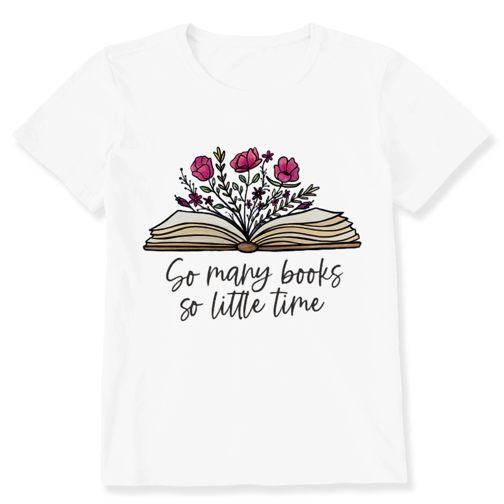 Pagewings So Many Books So Little Time Unisex Classic T-shirt