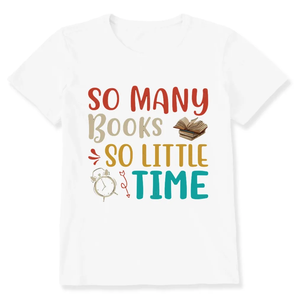 Pagewings So Many Books So Little Time Unisex Classic T-shirt