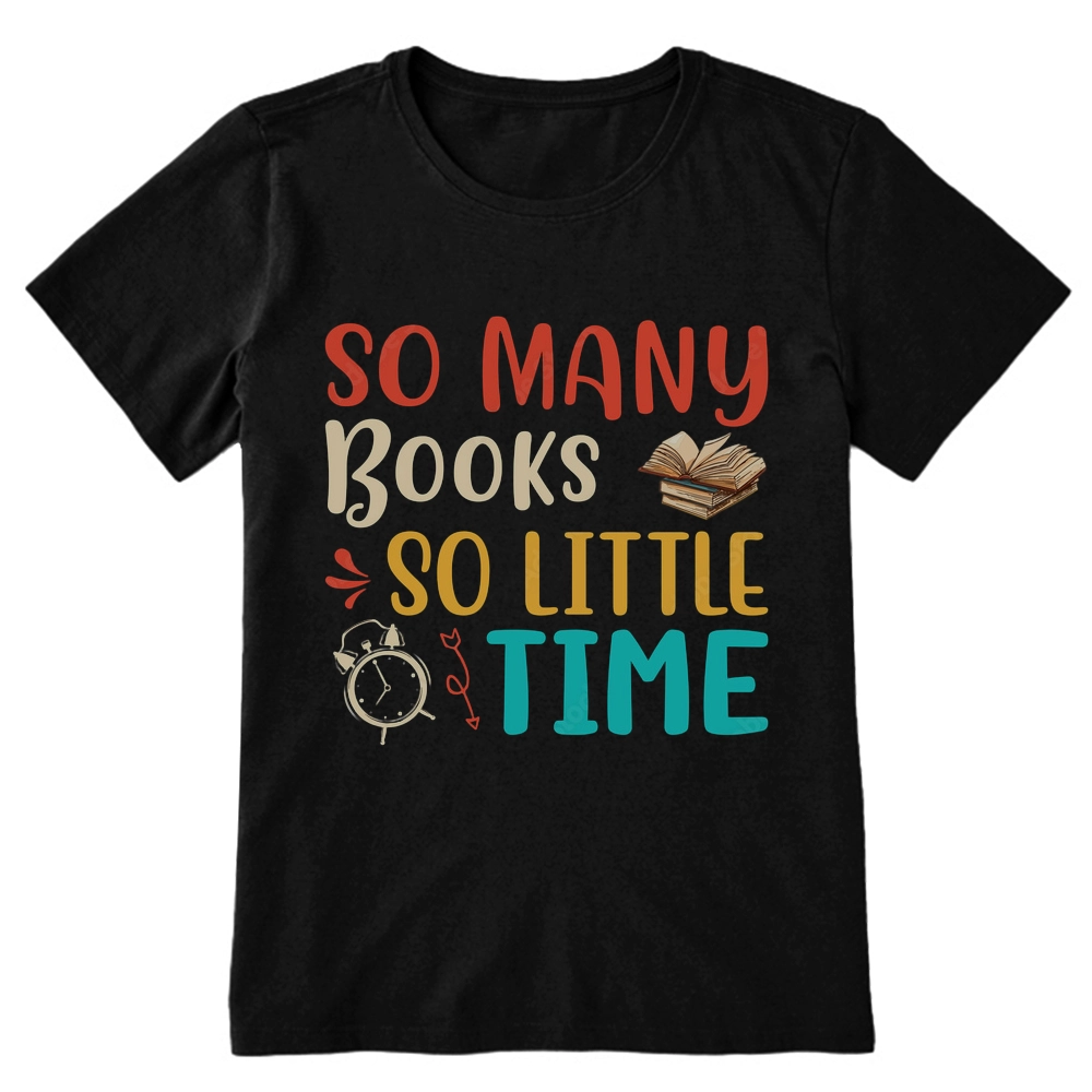 Pagewings So Many Books So Little Time Unisex Classic T-shirt
