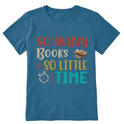 Pagewings So Many Books So Little Time Unisex Classic T-shirt
