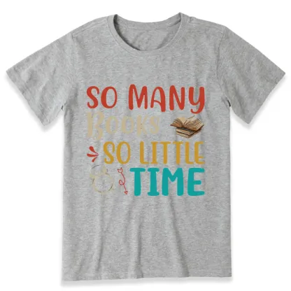 Pagewings So Many Books So Little Time Unisex Classic T-shirt
