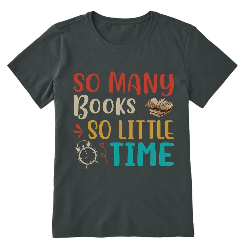 Pagewings So Many Books So Little Time Unisex Classic T-shirt