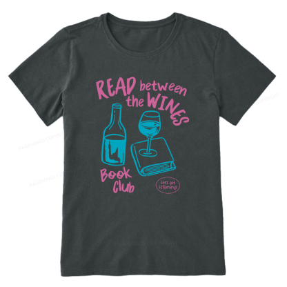 Pagewings Wine Lover Book Club Unisex Classic T-shirt