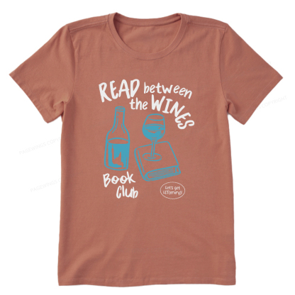 Pagewings Wine Lover Book Club Unisex Classic T-shirt