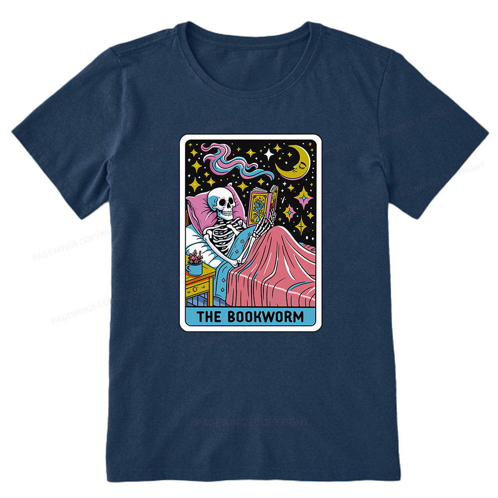 Pagewings The Bookworm Tarot Card Unisex Classic T-shirt