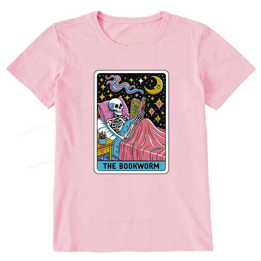 Pagewings The Bookworm Tarot Card Unisex Classic T-shirt