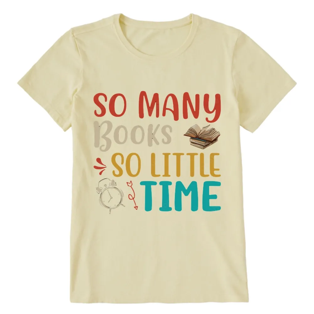 Pagewings So Many Books So Little Time Unisex Classic T-shirt