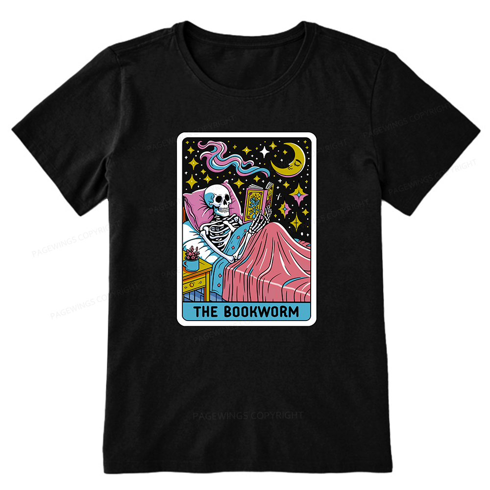 Pagewings The Bookworm Tarot Card Unisex Classic T-shirt