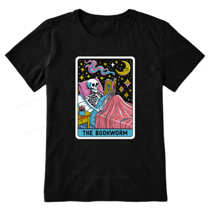 Pagewings The Bookworm Tarot Card Unisex Classic T-shirt