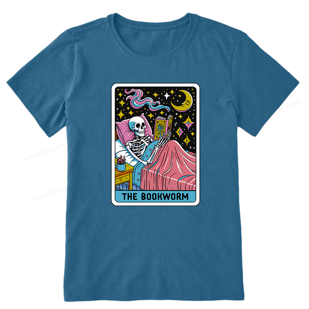 Pagewings The Bookworm Tarot Card Unisex Classic T-shirt