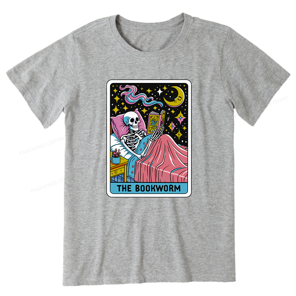 Pagewings The Bookworm Tarot Card Unisex Classic T-shirt