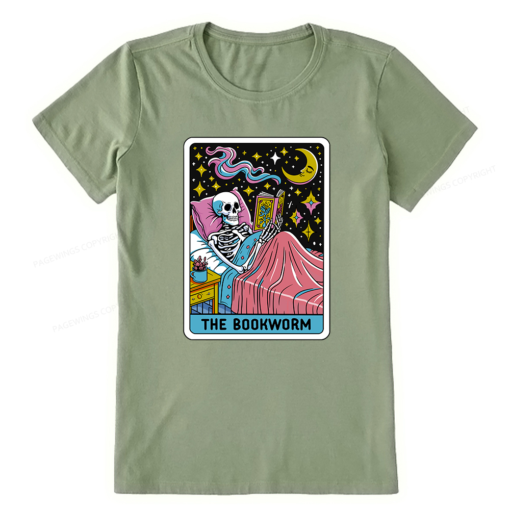 Pagewings The Bookworm Tarot Card Unisex Classic T-shirt