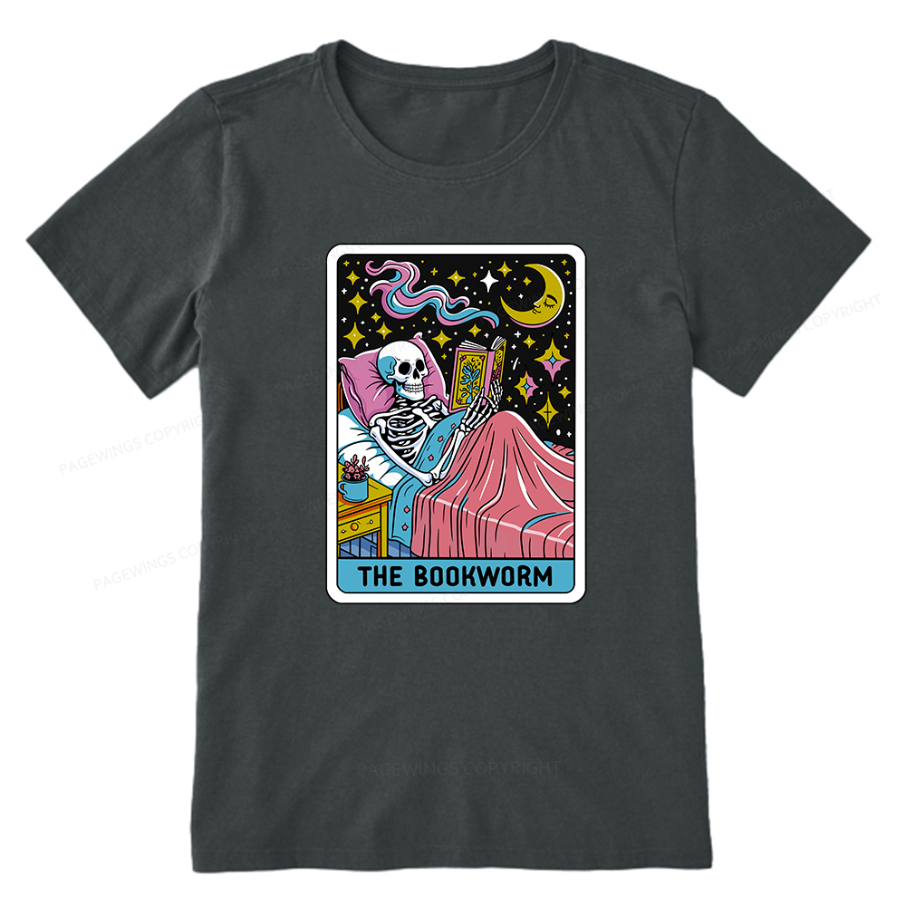 Pagewings The Bookworm Tarot Card Unisex Classic T-shirt