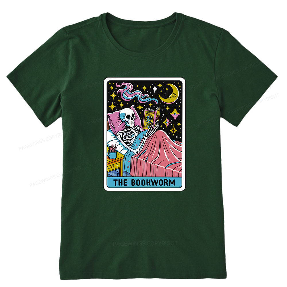 Pagewings The Bookworm Tarot Card Unisex Classic T-shirt
