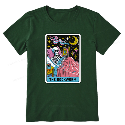 Pagewings The Bookworm Tarot Card Unisex Classic T-shirt