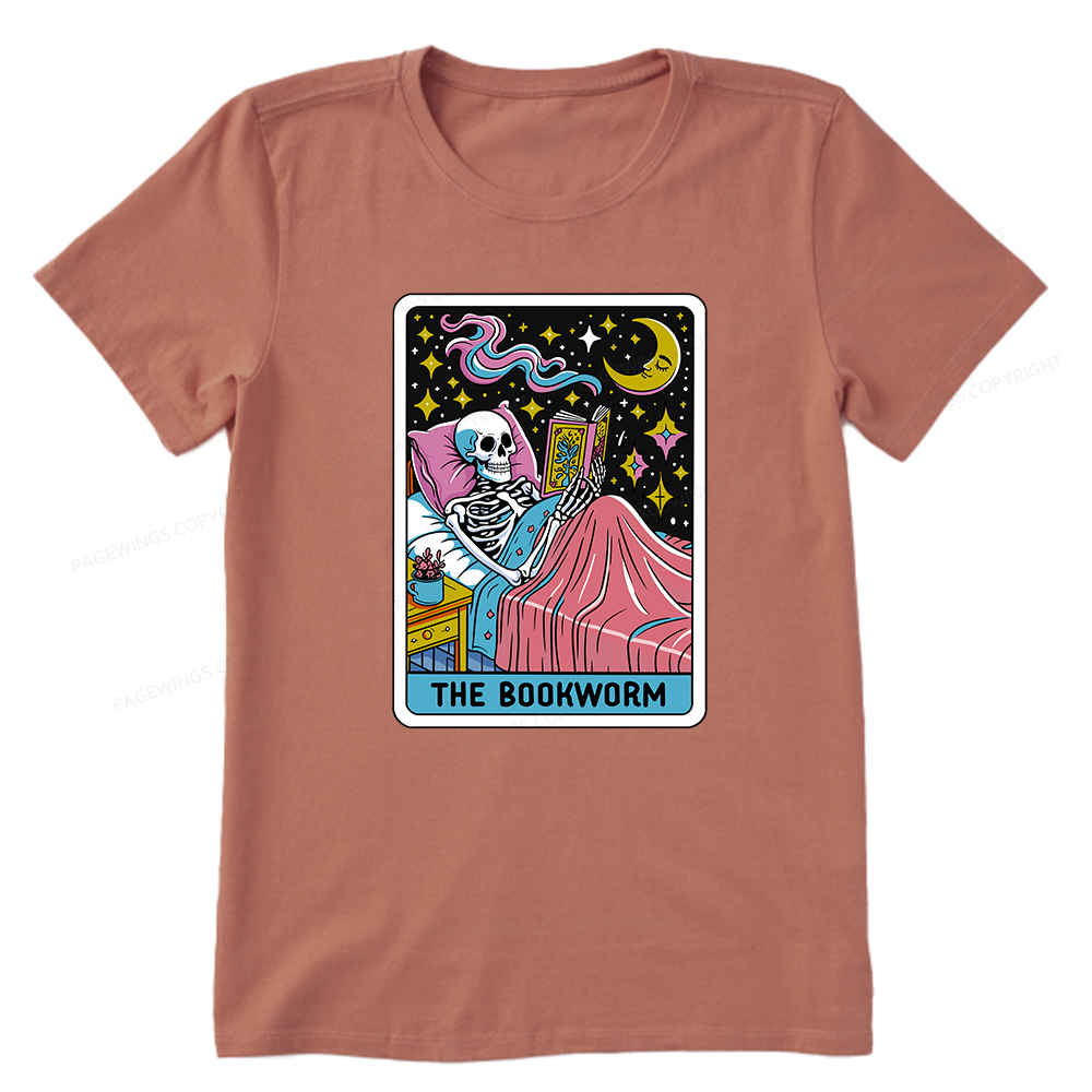 Pagewings The Bookworm Tarot Card Unisex Classic T-shirt