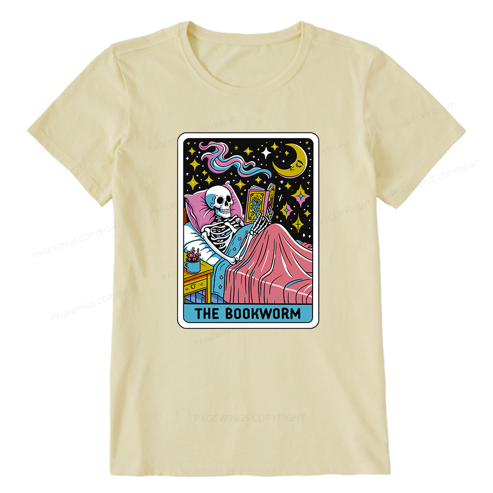 Pagewings The Bookworm Tarot Card Unisex Classic T-shirt