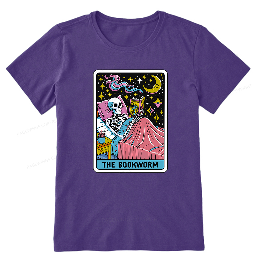 Pagewings The Bookworm Tarot Card Unisex Classic T-shirt