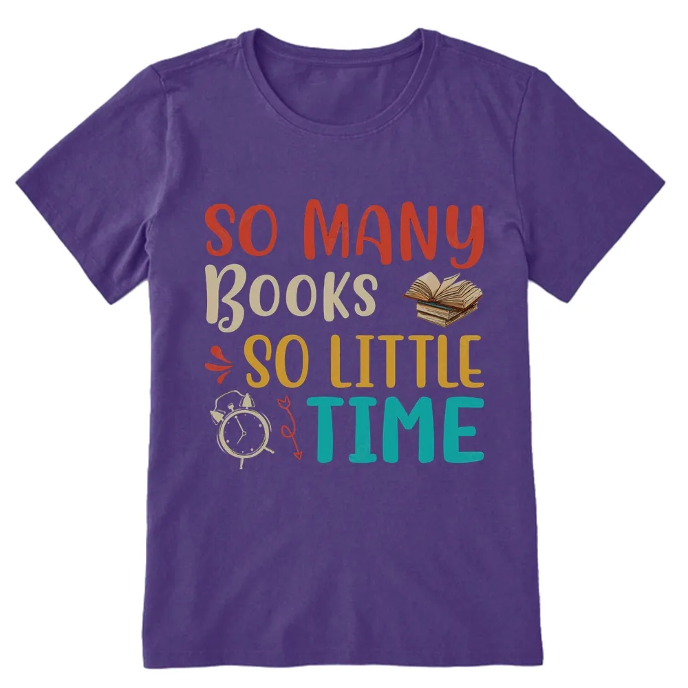 Pagewings So Many Books So Little Time Unisex Classic T-shirt