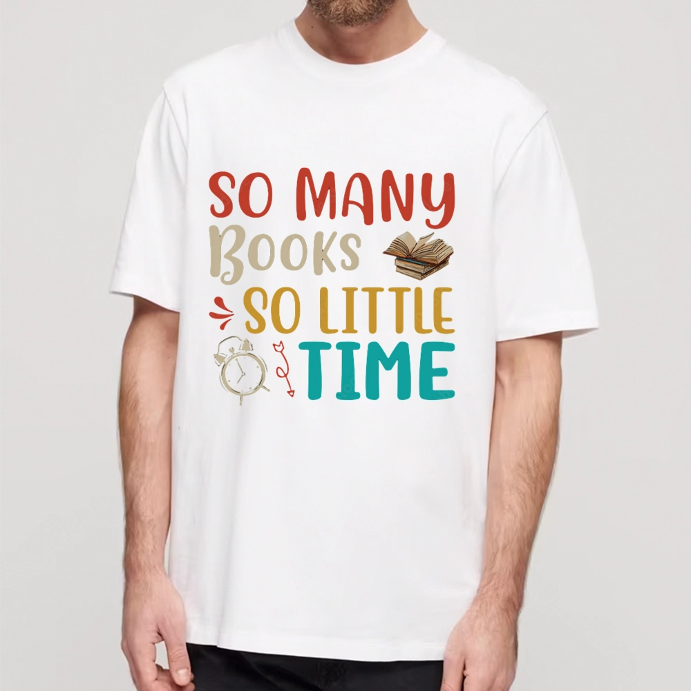 Pagewings So Many Books So Little Time Unisex Classic T-shirt
