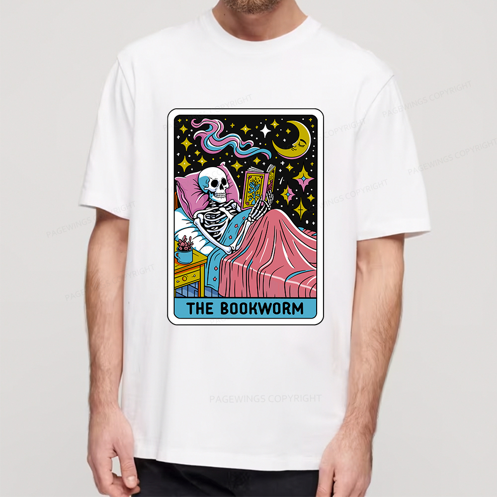 Pagewings The Bookworm Tarot Card Unisex Classic T-shirt