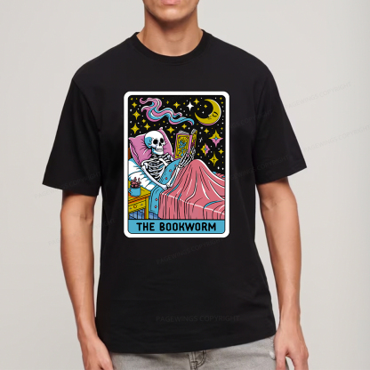 Pagewings The Bookworm Tarot Card Unisex Classic T-shirt