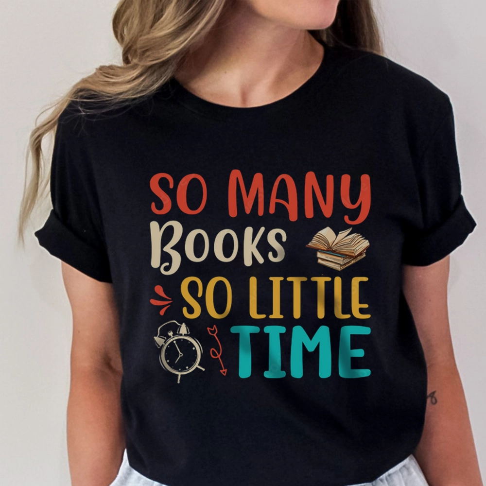Pagewings So Many Books So Little Time Unisex Classic T-shirt