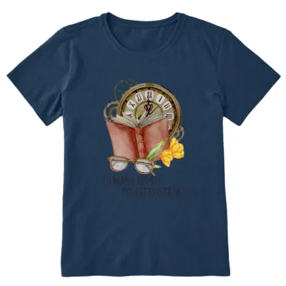 Pagewings So Many Books So Little Time Unisex Classic T-shirt